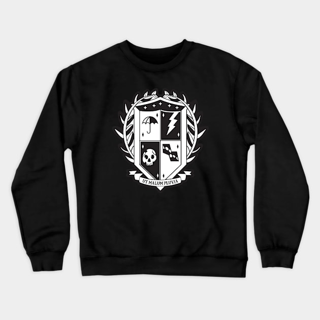 Umbrella Academy Crest Crewneck Sweatshirt by stickerfule